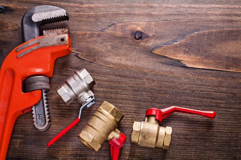 Commercial plumbing work in a Brentford business
