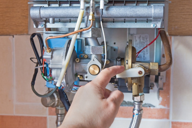 Plumbing and heating work in a Brentford property